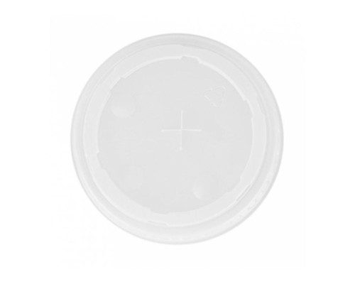 Крышка для стаканов арт. 81210253, 8,4 см, прозрачная, PS, 100 шт
