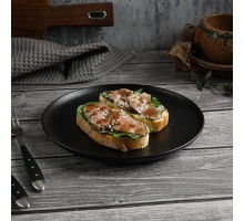 Тарелка d 23,5 см h2,2 см Black Sand Fine Plus Noble [6]