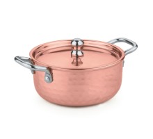 Кастрюля для подачи 13 см h5,5 см 600 мл Copper нерж. цвет медь P.L. Proff Cuisine