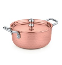 Кастрюля для подачи 13 см h5,5 см 600 мл Copper нерж. цвет медь P.L. Proff Cuisine