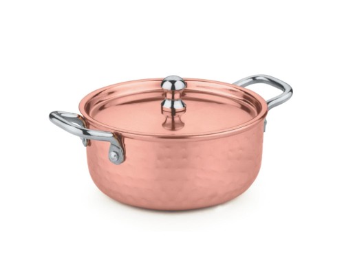 Кастрюля для подачи 13 см h5,5 см 600 мл Copper нерж. цвет медь P.L. Proff Cuisine