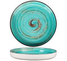 Тарелка с бортом d 23 см h3 см Texture Light Cyan Circular P.L. Proff Cuisine [6]