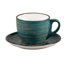 Чайная пара 300 мл d 9,5 см h7,5 см Texture Dark Green P.L. Proff Cuisine [6]