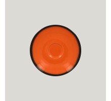 Блюдце RAK Porcelain LEA Orange 15 см, к чашке 81223536 (оранжевый цвет)
