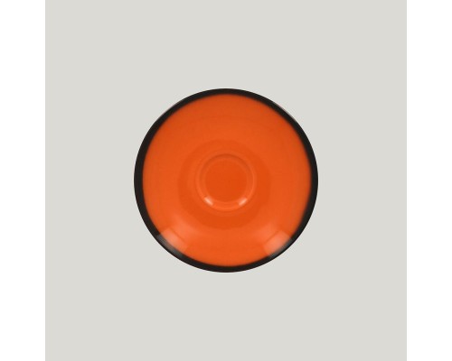 Блюдце RAK Porcelain LEA Orange 15 см, к чашке 81223536 (оранжевый цвет)
