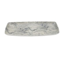 Блюдо 33*16,7*2,8 см прямоуг. Streamer Grey пластик меламин P.L. Proff Cuisine