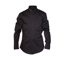 Рубашка (китель) мужская, черная, размер M