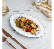 Блюдо овальное 25,2*15,9 см h1,5 см Sea Flower P.L. Proff Cuisine [1]