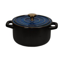 Кастрюля  2,7 л, 19*11 см с крышкой керамическая Style Buffet New Kitchen P.L. Proff Cuisine