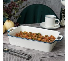 Блюдо прямоугольное 34*20 см h6,6 см 2290 мл с ручками Bakery Fusion P.L. Proff Cuisine [1]