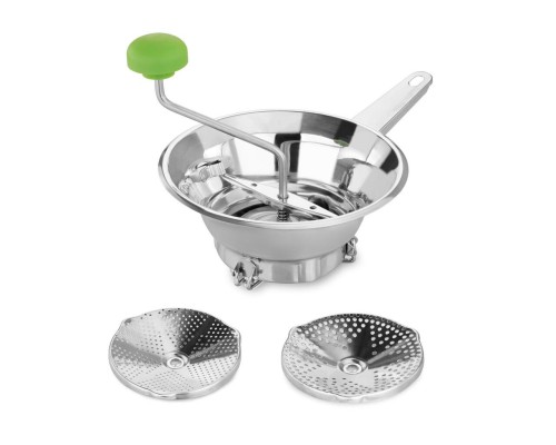 Машинка для протирки пюре 19,3 см нерж. h8 см 3 диска P.L. Proff Cuisine