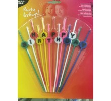 Свеча "День Рождения" 160 мм, буквы