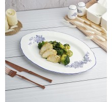 Блюдо овальное 36*22,5 см h2,6 см Sea Flower P.L. Proff Cuisine [1]