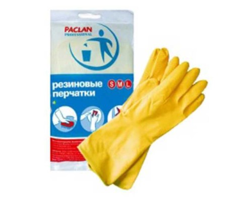 Резиновые перчатки Professional Paclan, р-р M