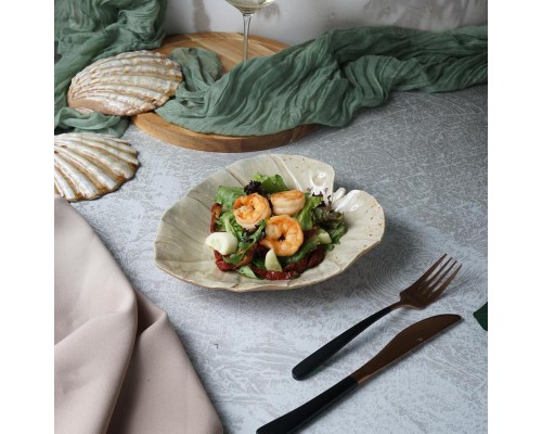 Блюдо для подачи 23*19 см h4,5 см 225 мл Pearl Leaf Frutti di Mare P.L. [4]