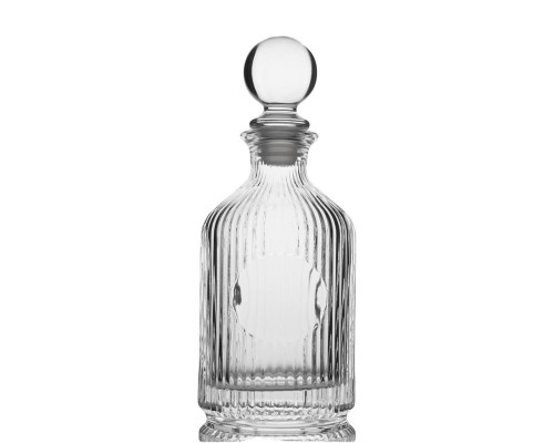 Графин 0,5 л штоф с крышкой Solid h22,5 см 10,3*8,1 см стекло P.L. - BarWare [1]