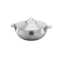 Кастрюля для подачи  2,3 л, 23,5/17,5 см h14 см с крышкой Style Buffet нерж. P.L. Hotelware