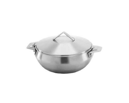 Кастрюля для подачи  2,3 л, 23,5/17,5 см h14 см с крышкой Style Buffet нерж. P.L. Hotelware