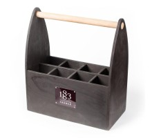 Ящик для презентаций на 8 бут. 36*18,3см дерево 1883 Maison Routin