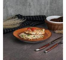 Тарелка 21 см h2,8 см Wood Fusion P.L. Proff Cuisine [6]