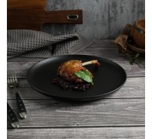 Тарелка d 25,5 см h2,5 см Black Sand Fine Plus Noble [6]