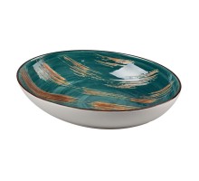 Салатник 1100 мл 25,9*19,3 см h5 см Texture Dark Green P.L. Proff Cuisine [1]