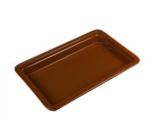 Гастроемкость 1/1*65 (53*32,5*6,5 см), коричневая фарфор, P.L. Proff Cuisine NEW