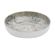 Блюдо 20,5*4 см круглое Streamer Grey 650 мл пластик меламин P.L. Proff Cuisine