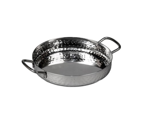 Сковорода для подачи 18 см h3,7 см 700 мл круглая Dents нерж. 2 ручки P.L. Proff Cuisine