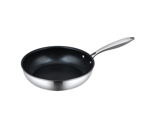 Сковорода 21,5/14,5 см, h 4,7 см New Kitchen Standard нерж. с антиприг. покр. ИНДУКЦИЯ P.L.