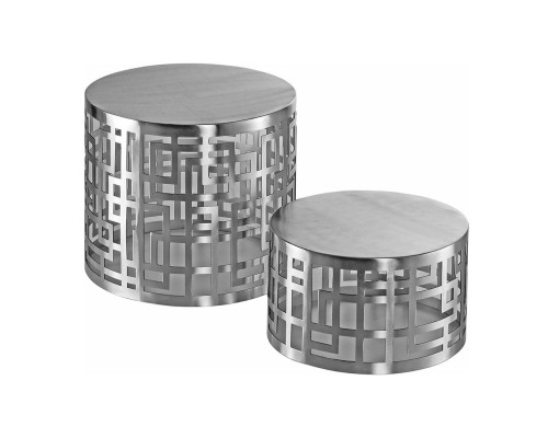 Подставка фуршетная стойка d 30,5 см h25,5 см круглая перфорация нерж. P.L. Hotelware