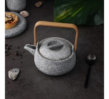 Чайник 360 мл d 12,9 см h8 см дерев. ручка Stone Untouched Taiga P.L. Proff Cuisine [1]