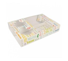 Поднос для фаст-фуда Parole, отделения на 2 стакана + 2 блюда, 26*19*5 см, 50 шт/уп, Gar