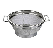 Дуршлаг 22,5 см сито нерж. на подставке круглый 2 ручки h10 см P.L. Proff Cuisine