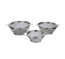 Дуршлаг 25,5 см сито нерж. на подставке круглый 2 ручки h11,5 см P.L. Proff Cuisine