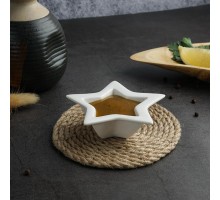 Соусник 25 мл 9,5*8 см h2,5 см Mini Mix Звезда белый фарфор P.L. Proff Cuisine [6]