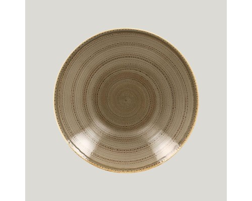 Глубокая тарелка RAK Porcelain Twirl Alga 3,6 л, 36*4 см