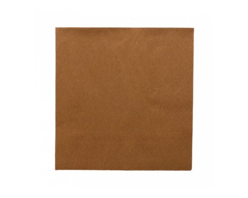 Салфетка двухслойная, гавана, 39*39 см, 100 шт/уп, бумага, Garcia de PouИспания