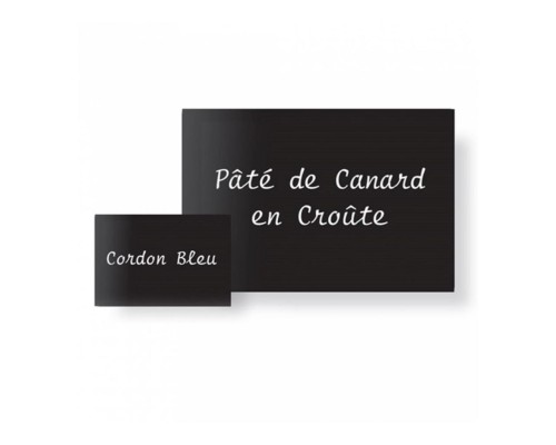 Табличка грифельная 7,6*10,2 см черная набор 50 шт Garcia de Pou