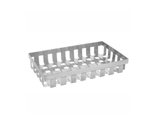 Корзинка поднос для подачи 34*21,5*6 см нерж. P.L. Hotelware