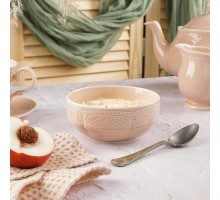 Салатник 400 мл d 12 см h5,4 см Aristocrat Peach Tea Stackable Noble [6]