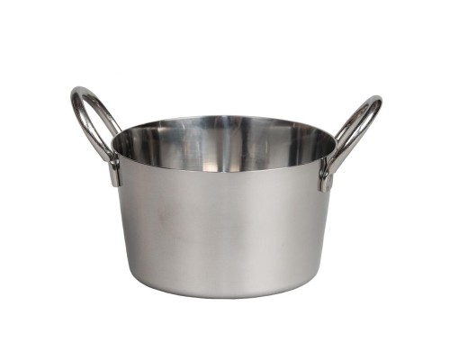 Емкость для подачи закусок/снэков 380 мл d 9,8/8,2 см h6 см 2 ручки нерж. P.L.