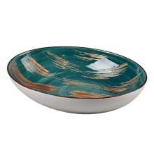 Салатник 700 мл 25*16 см h6,3 см Texture Dark Green P.L. Proff Cuisine [1]