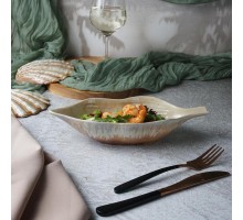 Блюдо овальное 28,5*10,5 см h6,5 см 350 мл Pearl Leaf Frutti di Mare P.L. [4]
