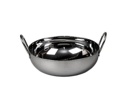 Сковорода для подачи 21 см h6,7 см 1500 мл круглая нерж. 2 ручки P.L. Proff Cuisine