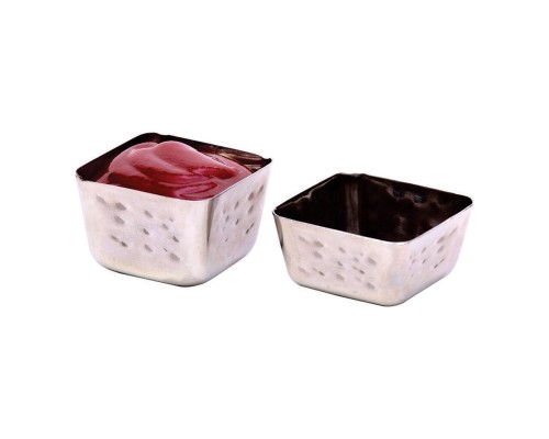 Соусник  50 мл 5,1*5,1 см h2,5 см Antique квадратный нерж. P.L. Proff Cuisine