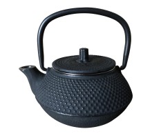 Чайник 300 мл с ситом Black iron d 11 см h6 см черный чугун P.L. Proff Cuisine [1]