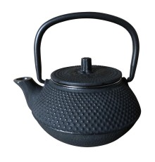 Чайник 300 мл с ситом Black iron d 11 см h6 см черный чугун P.L. Proff Cuisine [1]