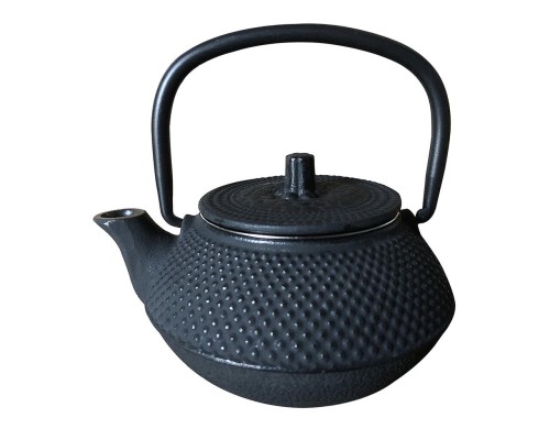 Чайник 300 мл с ситом Black iron d 11 см h6 см черный чугун P.L. Proff Cuisine [1]