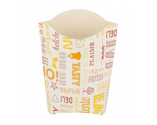 Контейнер для фри/снеков Parole 190 г, 14,5*9,5*18 см, 200 шт/уп, картон, Garcia de Pou